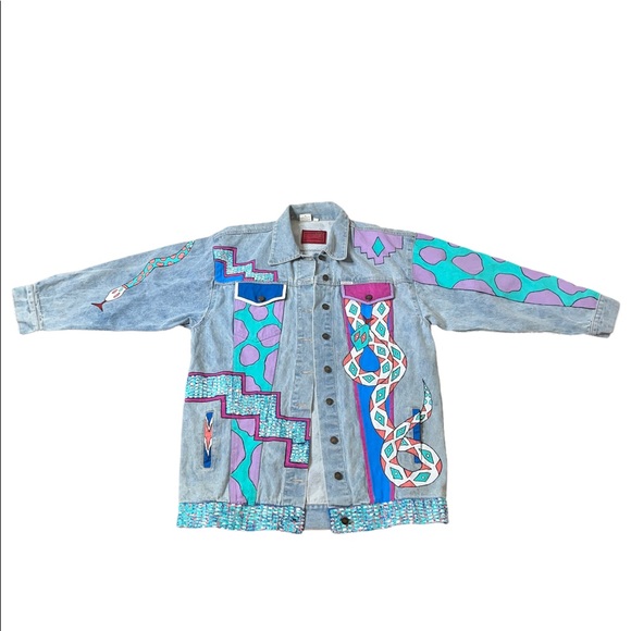 Vintage 90’s denim jacket - Picture 15 of 16